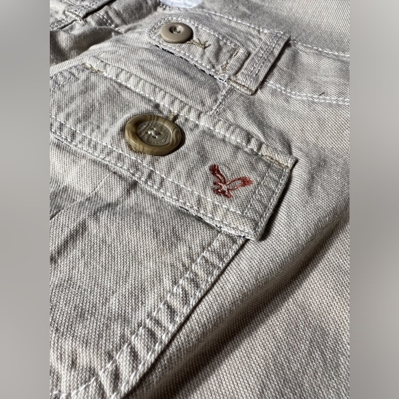 NWT AE Patch Pocket Wide Leg Pants 8 - Picture 5 of 11